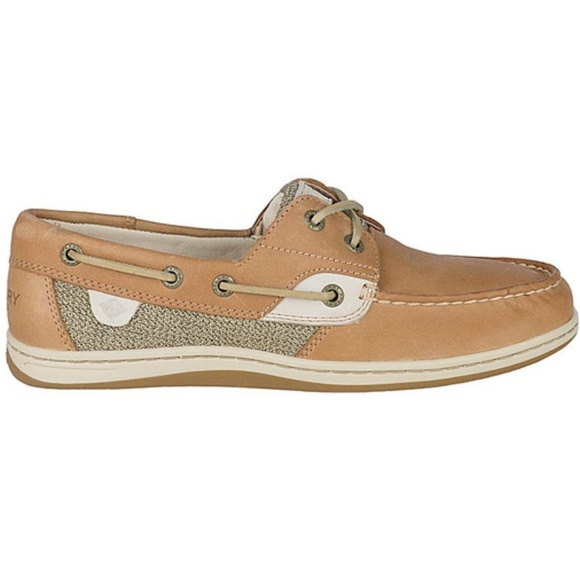 Sperry Koifish Linen Oat Boat Shoe - Picture 3 of 6